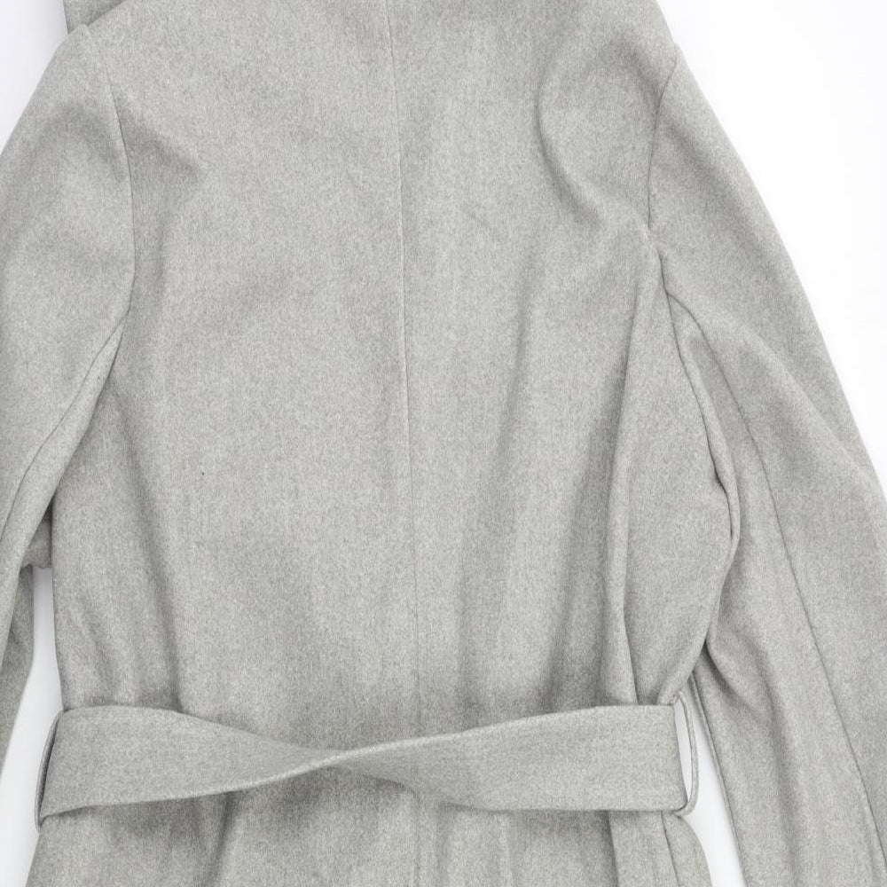Marks and Spencer Womens Grey   Overcoat Coat Size 18