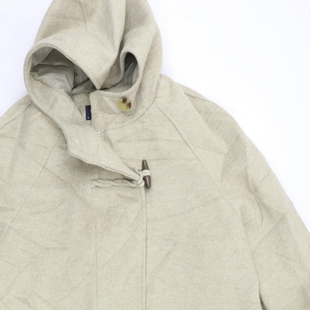 Marks and Spencer Womens Beige   Overcoat Coat Size 18