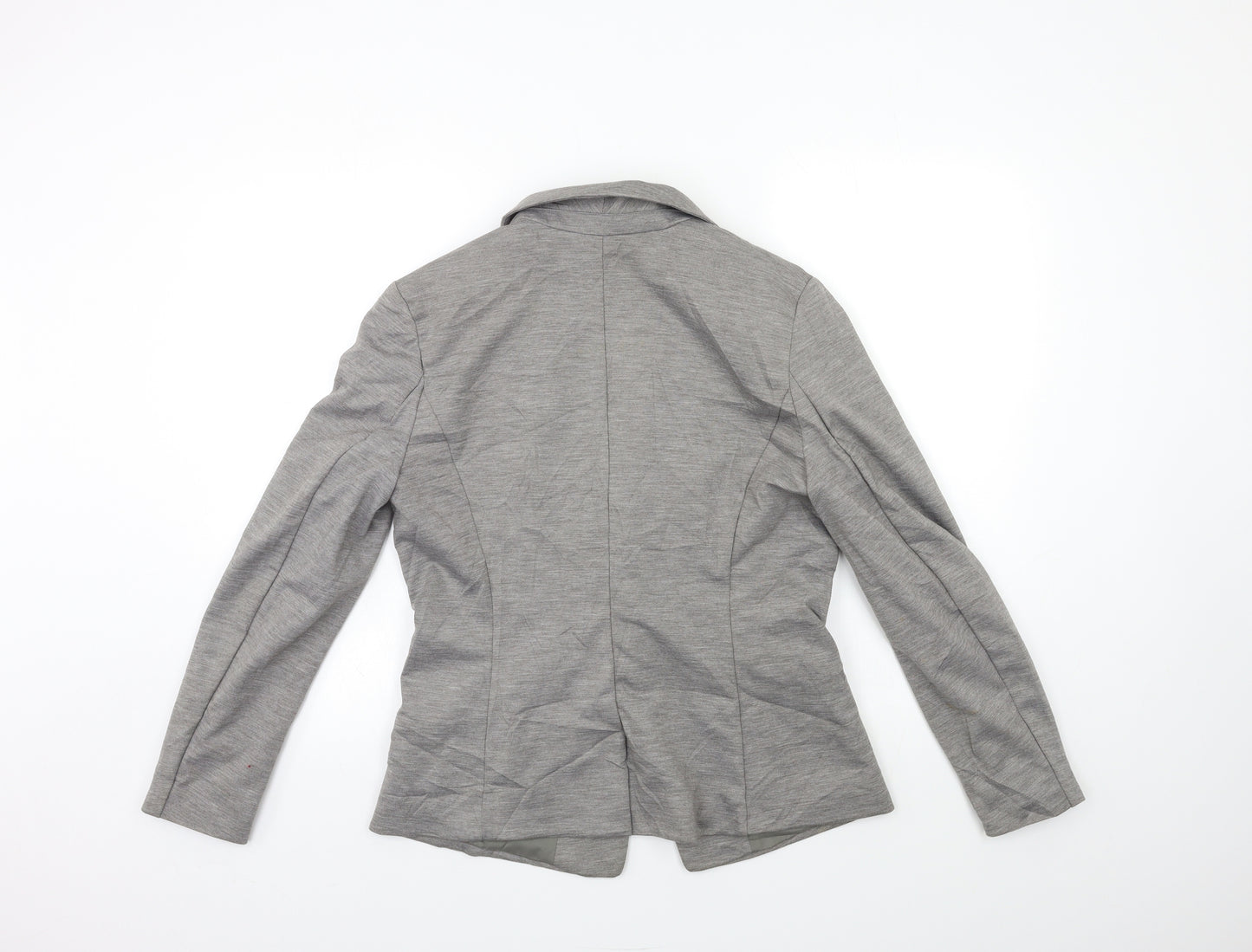 H&M Womens Grey   Jacket Blazer Size 14