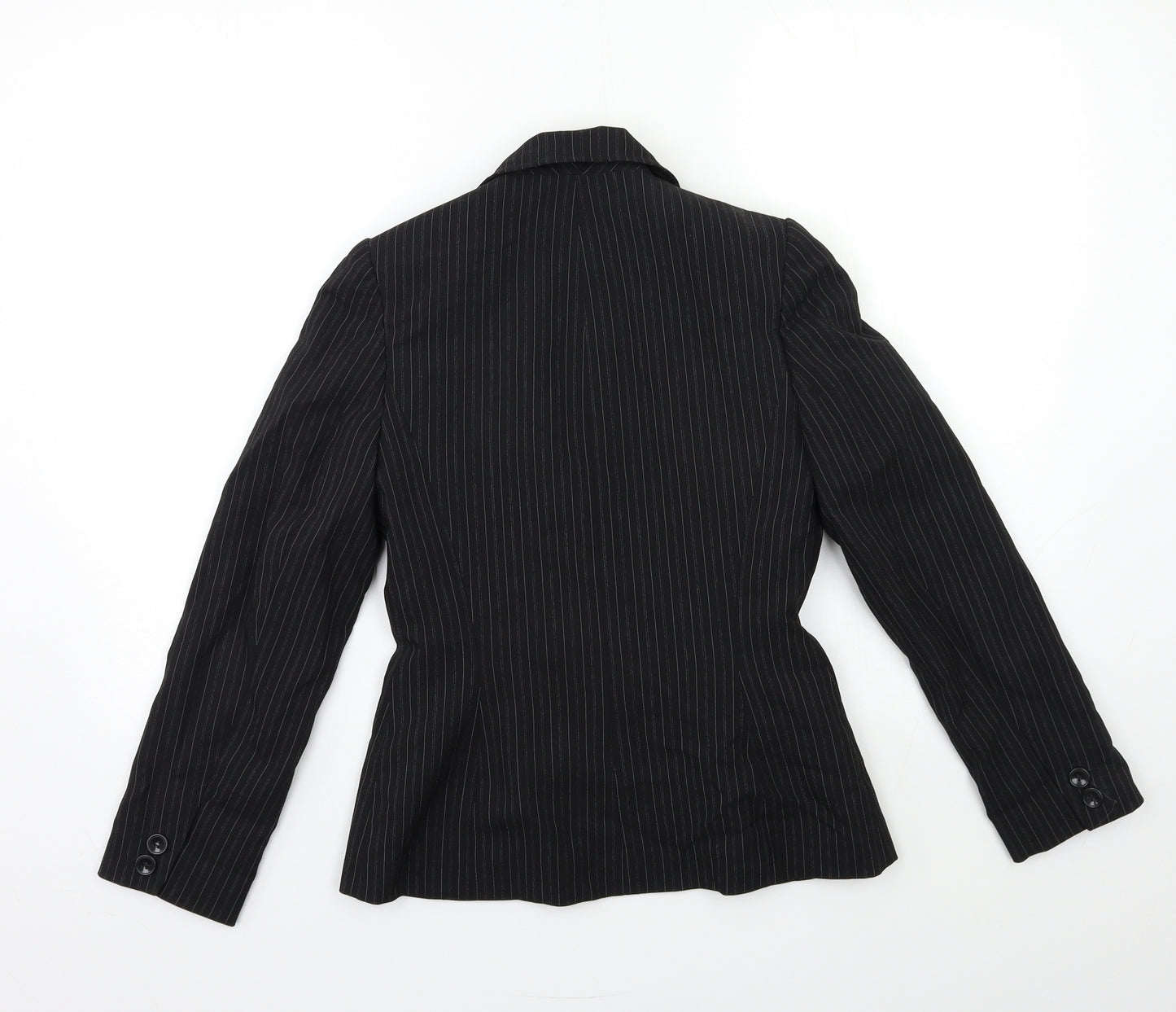 Dorothy Perkins Womens Black Striped  Jacket Blazer Size 6