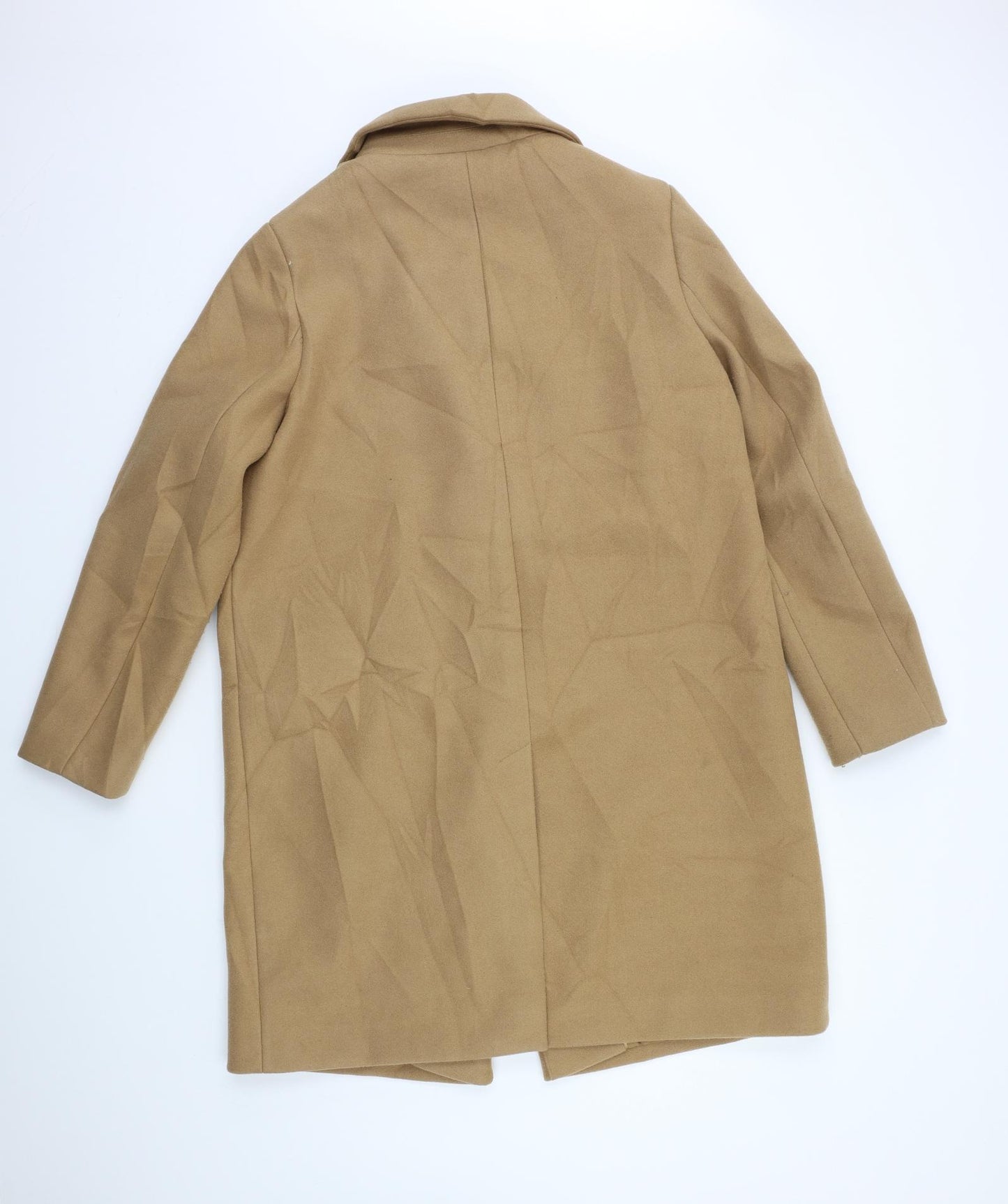 Marks and Spencer Womens Brown   Overcoat Coat Size 16