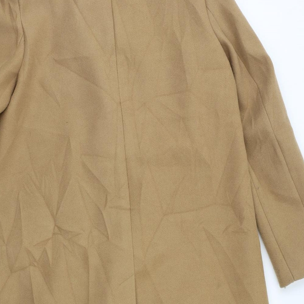 Marks and Spencer Womens Brown   Overcoat Coat Size 16