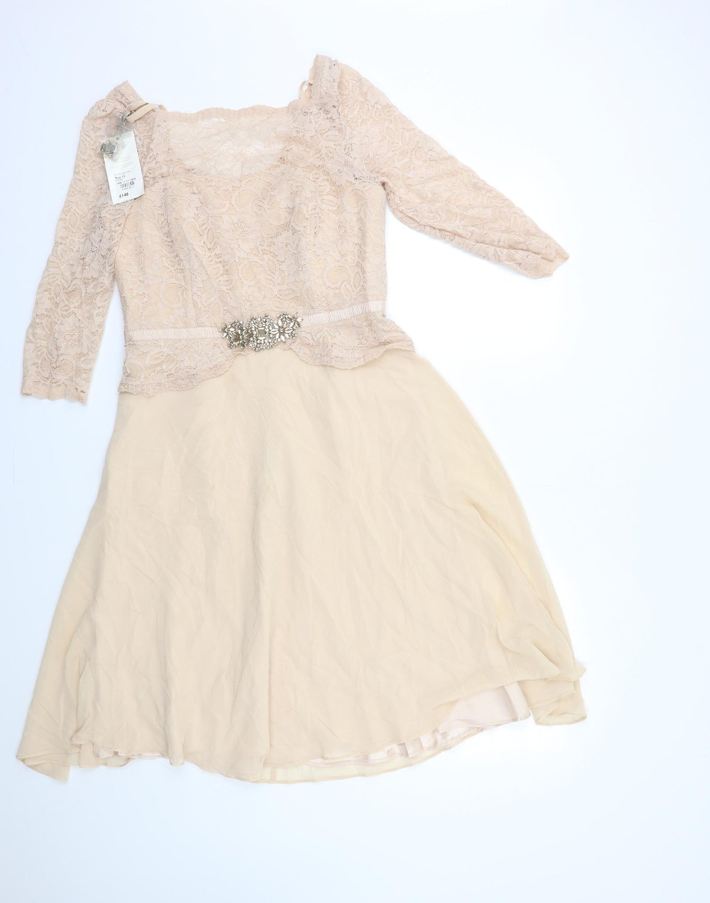 Debenhams Womens Pink   Fit & Flare  Size 12