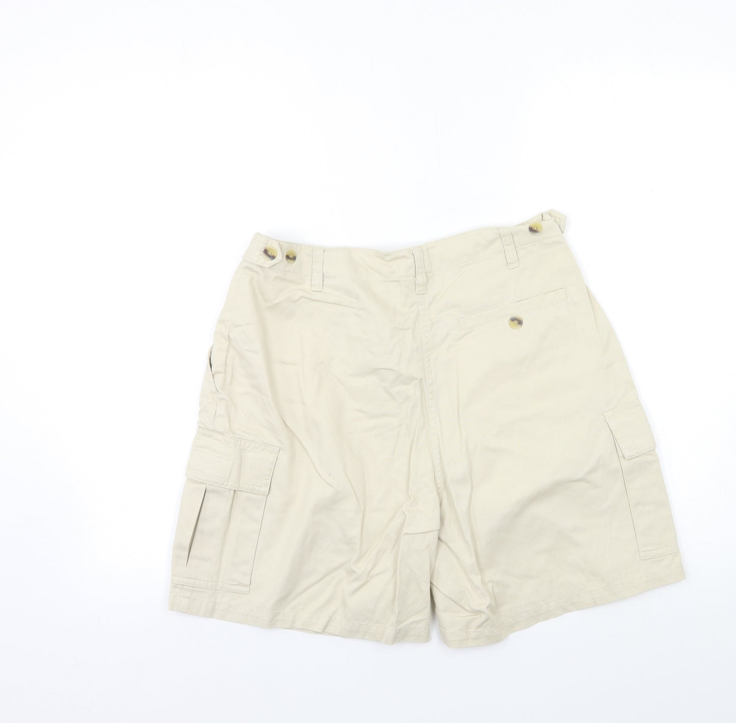 Debenhams Womens Beige   Cargo Shorts Size 12