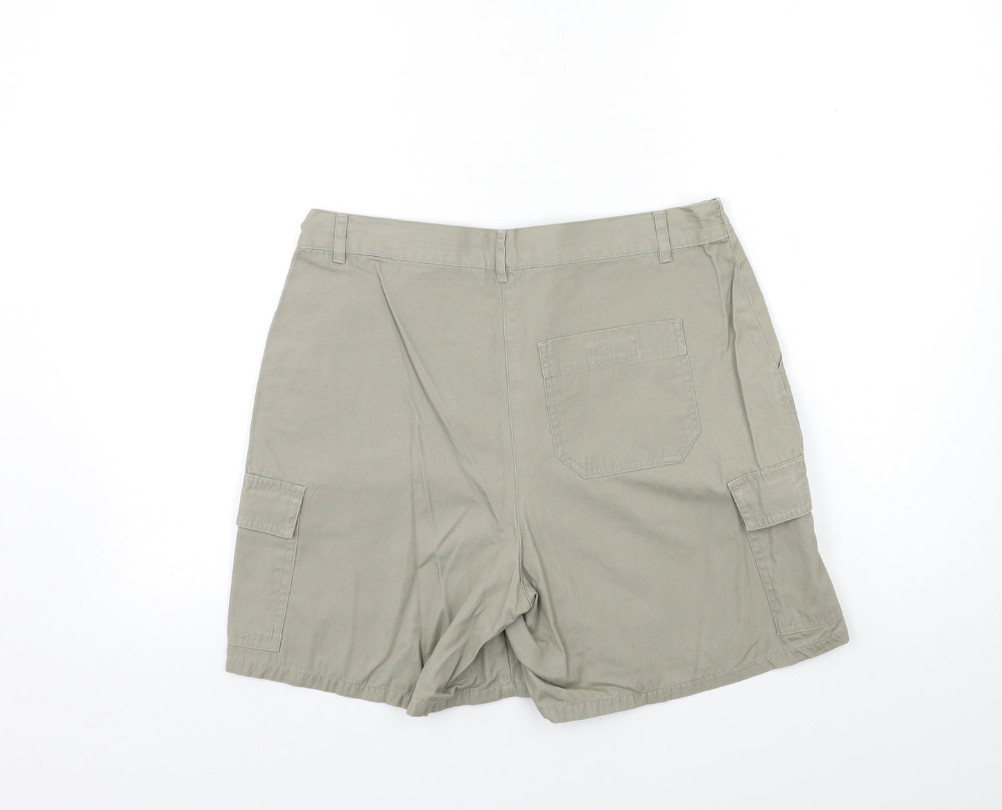 Dorothy Perkins Womens Grey   Cargo Shorts Size 12