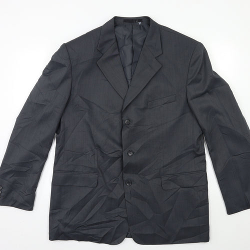 zantos Mens Grey   Jacket Suit Jacket Size 44