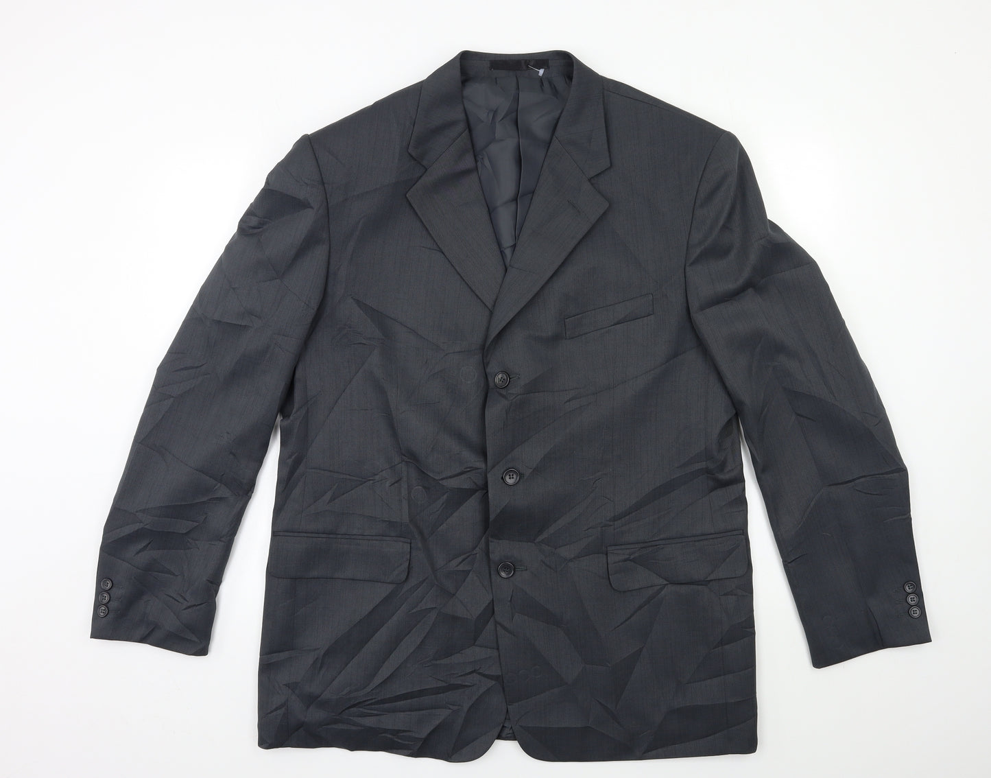 zantos Mens Grey   Jacket Suit Jacket Size 44