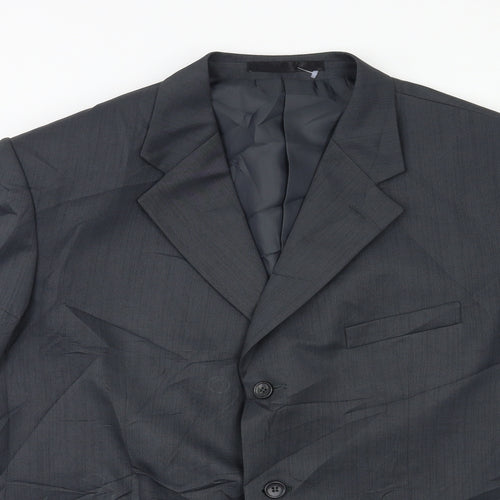 zantos Mens Grey   Jacket Suit Jacket Size 44
