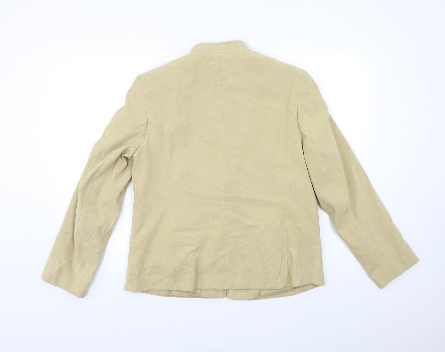 Bonmarché Womens Beige   Overcoat Coat Size 14