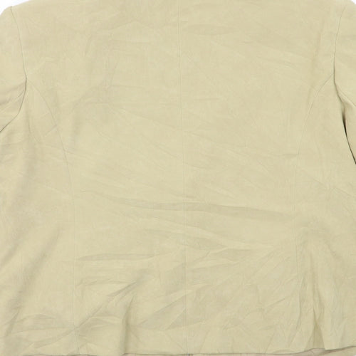 Bonmarché Womens Beige   Overcoat Coat Size 14