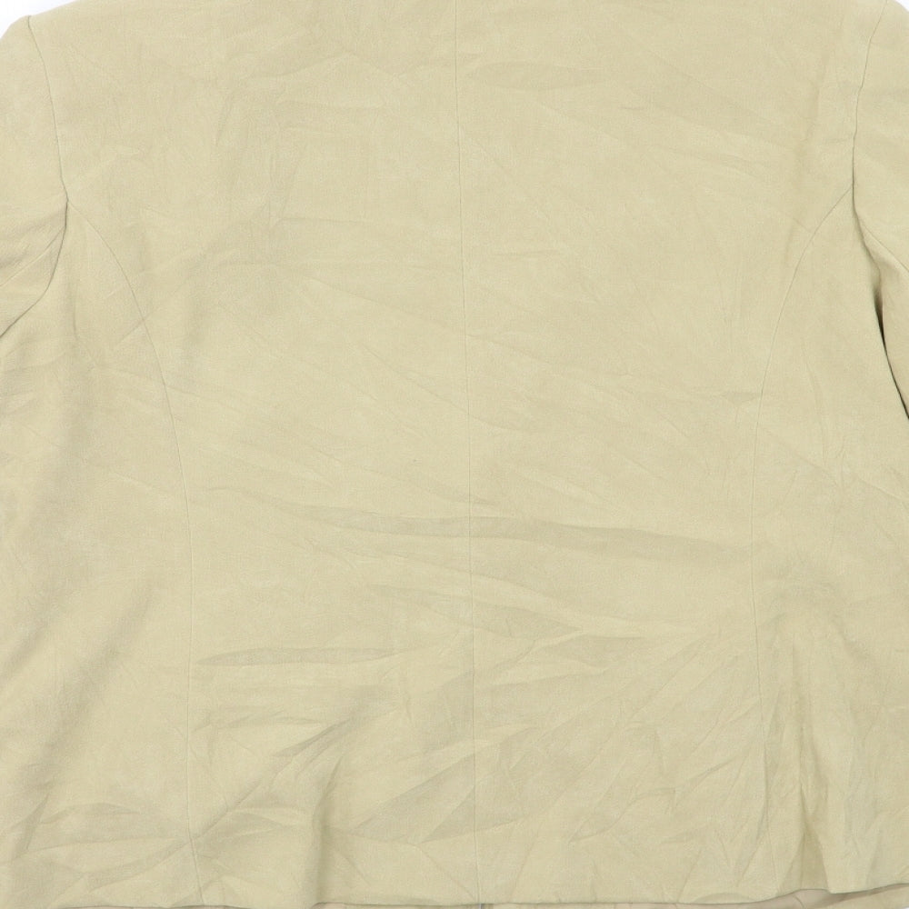 Bonmarché Womens Beige   Overcoat Coat Size 14