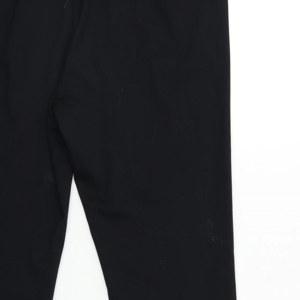Marks and Spencer Womens Black   Trousers  Size 22 L28 in