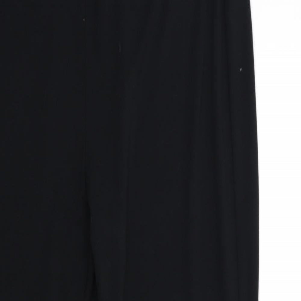 Marks and Spencer Womens Black   Trousers  Size 22 L28 in