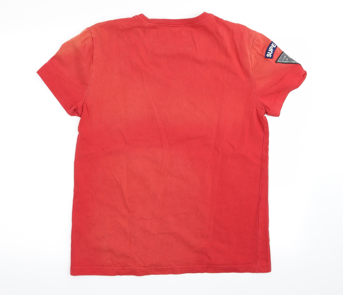 Superdry Mens Red    T-Shirt Size L