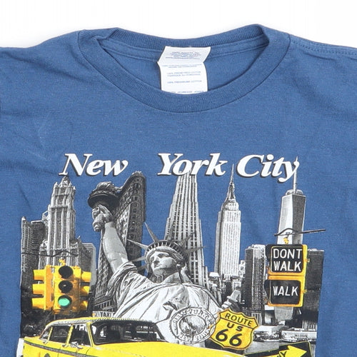 Pro Weight Boys Blue   Basic T-Shirt Size XS