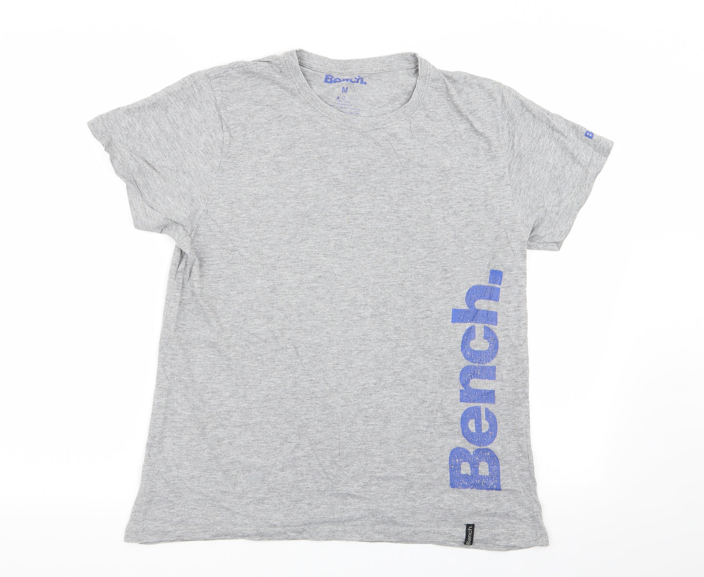 Bench Mens Grey    T-Shirt Size M