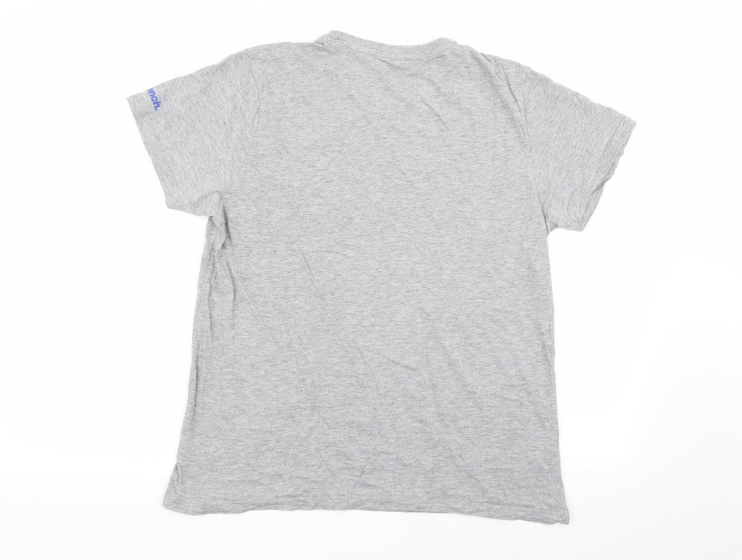 Bench Mens Grey    T-Shirt Size M
