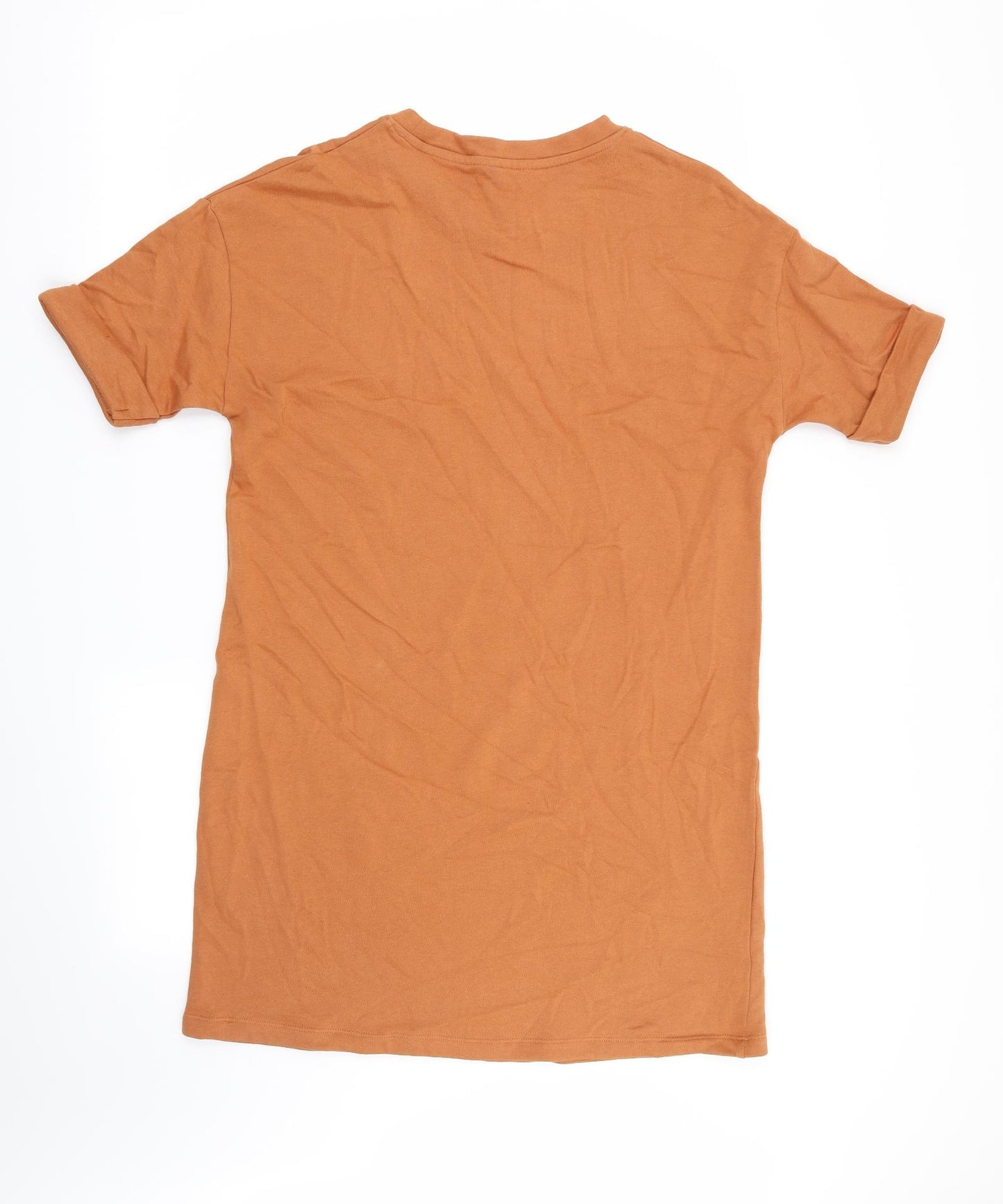 TU Womens Brown   T-Shirt Dress  Size 12