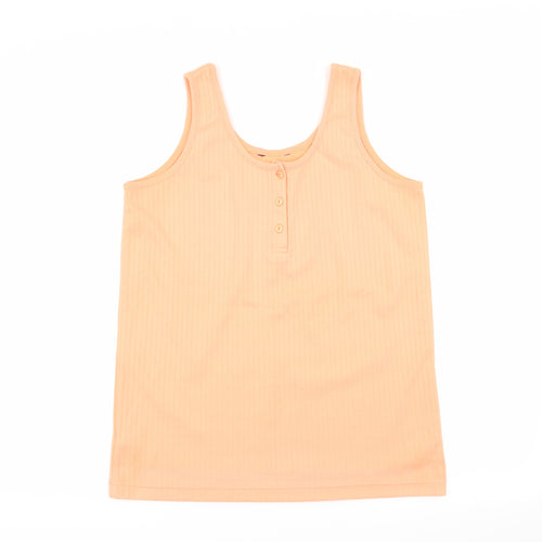 isabelle Womens Orange   Basic Tank Size M