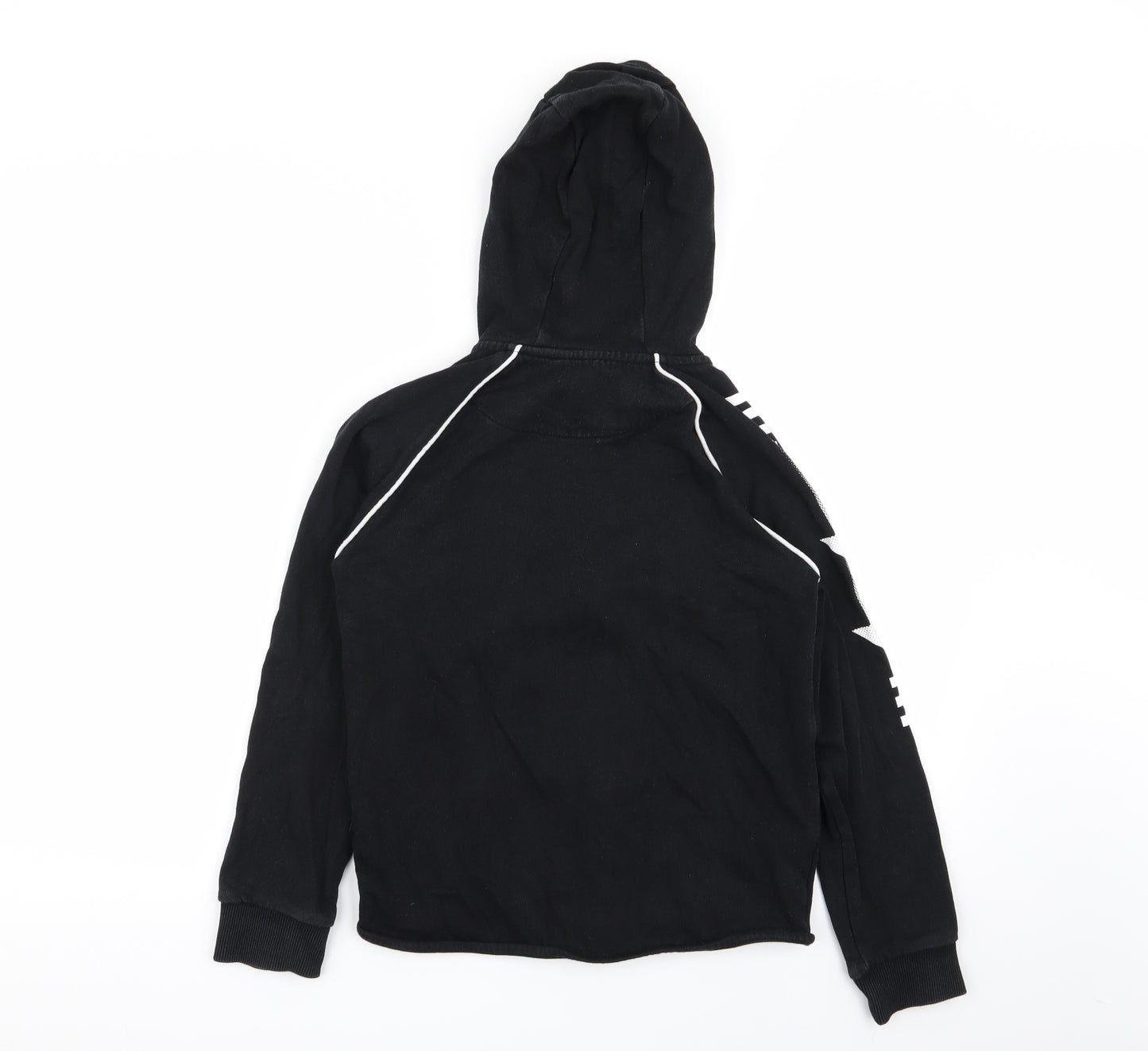 Nutmeg Boys Black   Full Zip Jumper Size 9-10 Years