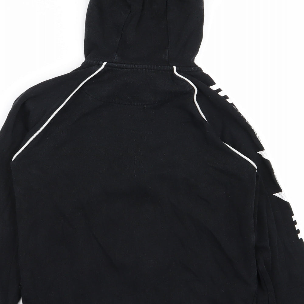Nutmeg Boys Black   Full Zip Jumper Size 9-10 Years
