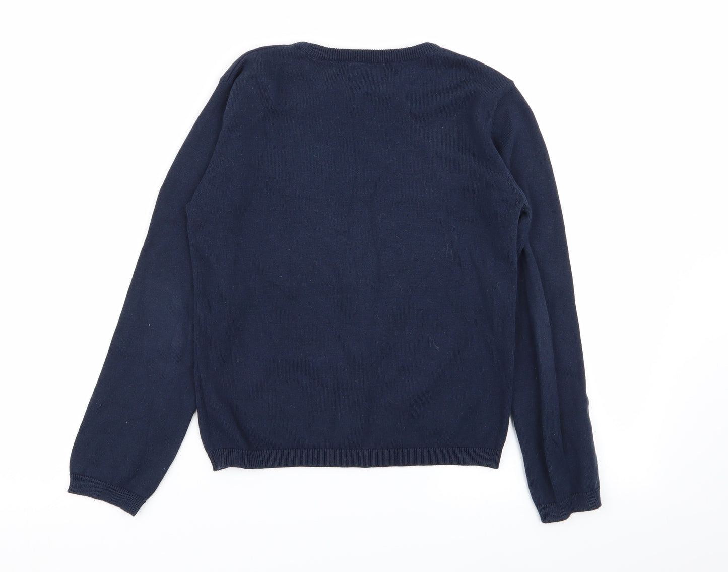 River Island Girls Blue   Pullover Jumper Size 10 Years
