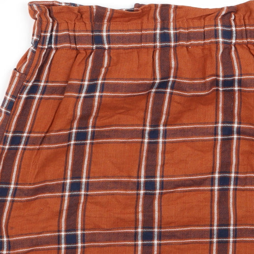 River Island Girls Multicoloured Check  Flare Skirt Size 10 Years