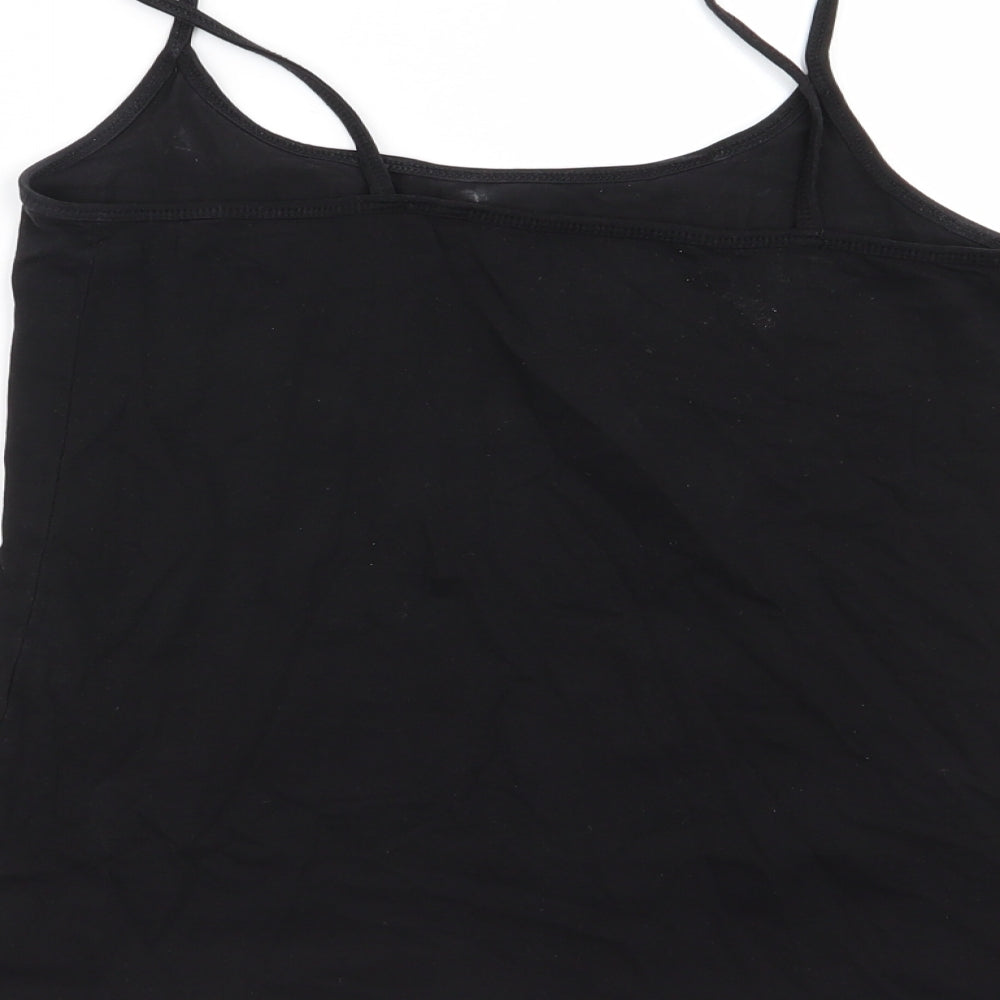 NEXT Womens Black   Basic Tank Size 12