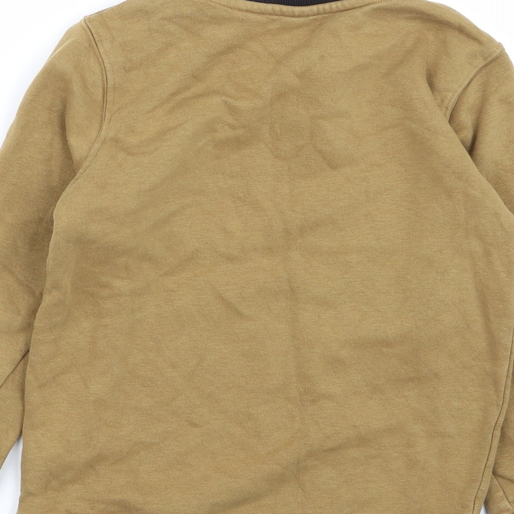 TU Boys Brown   Pullover Jumper Size 7 Years