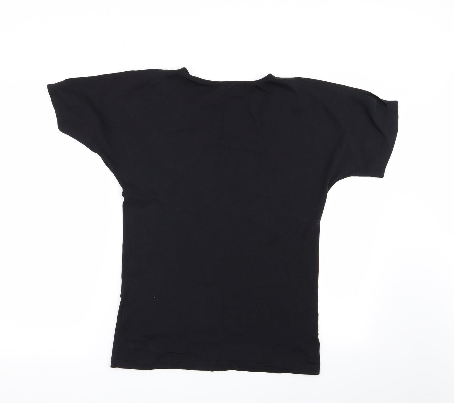evie Womens Black   Basic T-Shirt Size 12