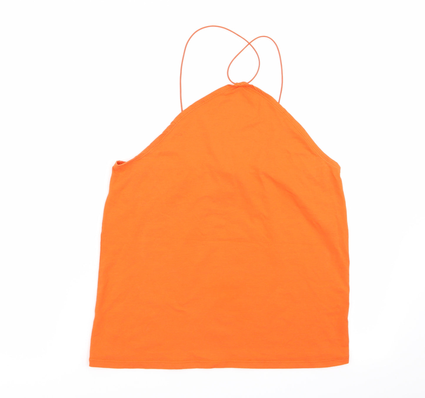 edition Womens Orange   Basic Tank Size 14
