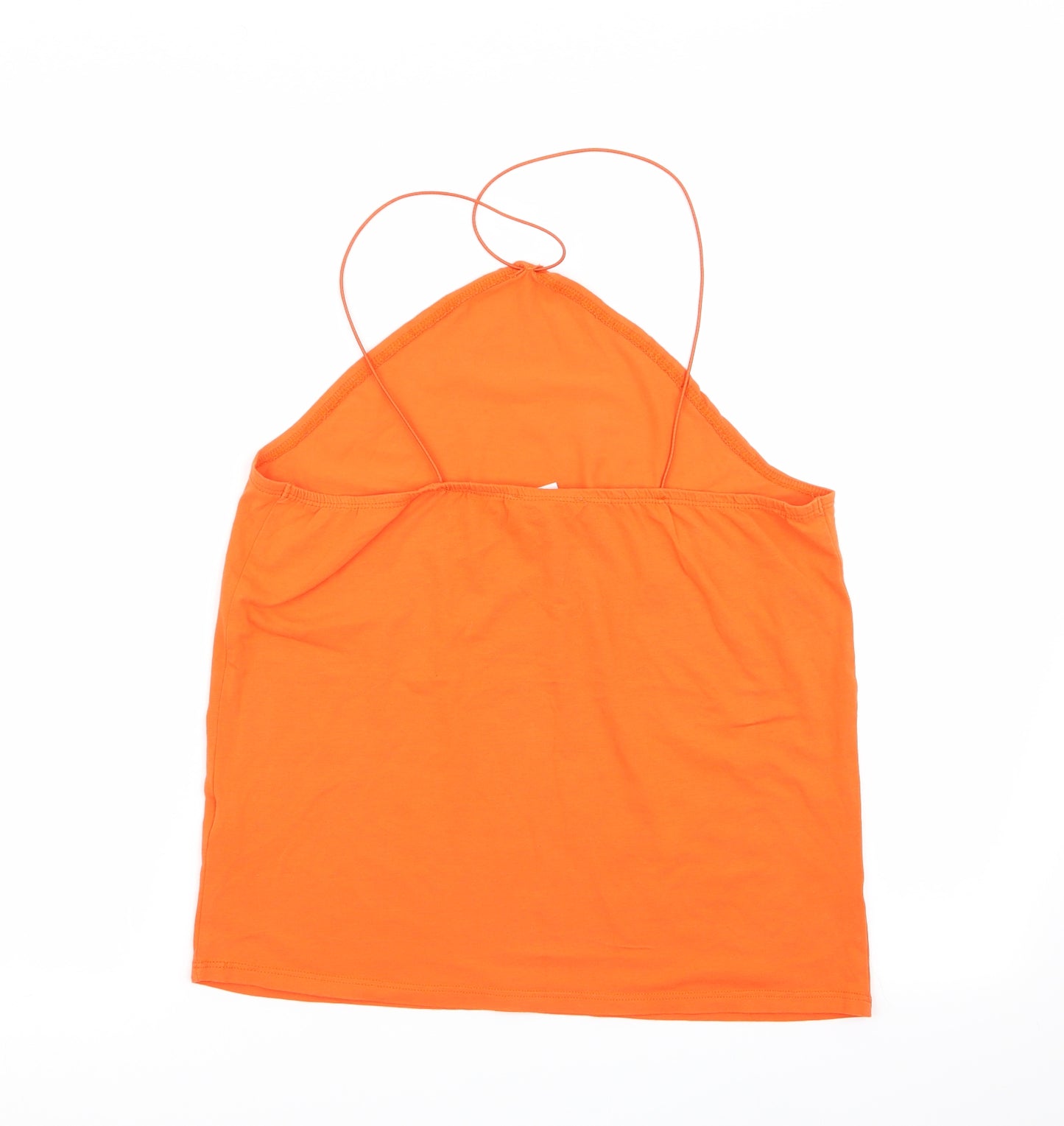 edition Womens Orange   Basic Tank Size 14