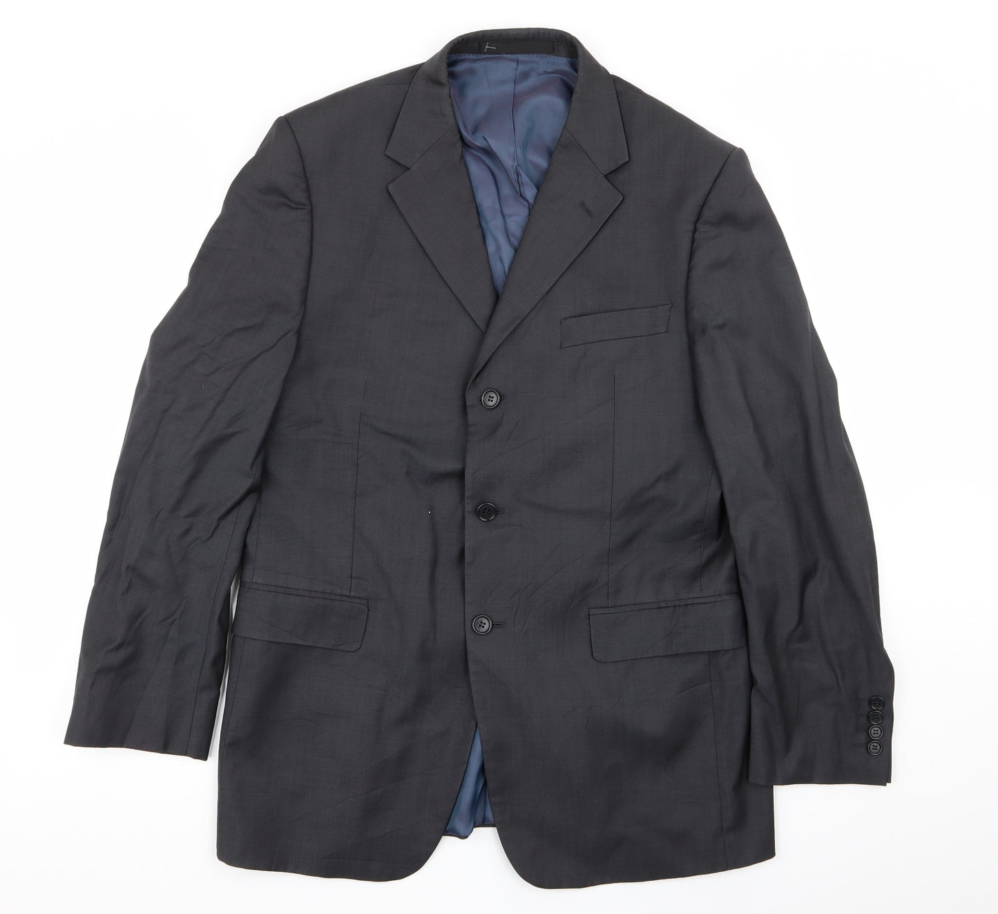M&S Mens Grey   Jacket Blazer Size M