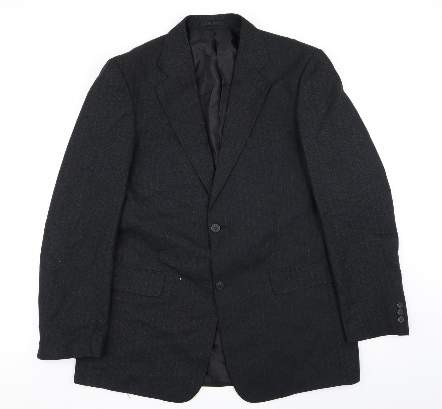 mwear Mens Grey Striped  Jacket Blazer Size 42