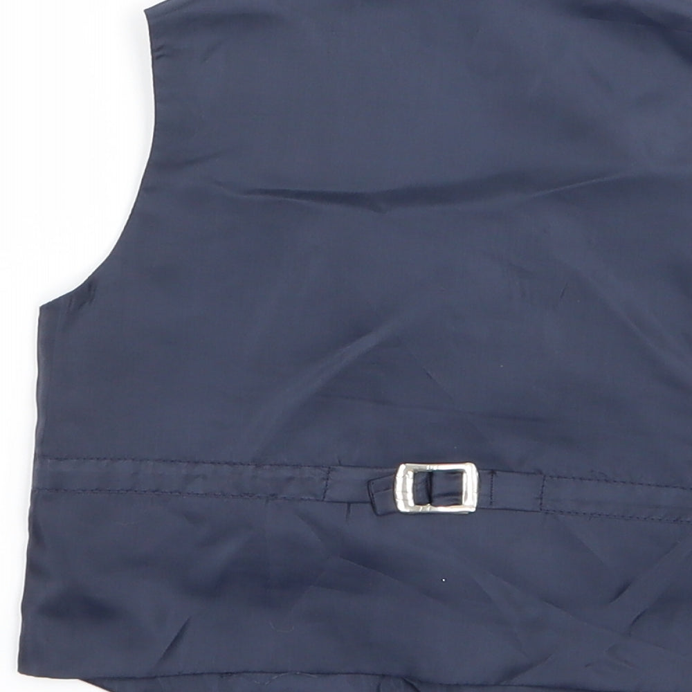 VivaKi Boys Blue   Jacket Waistcoat Size 12 Months