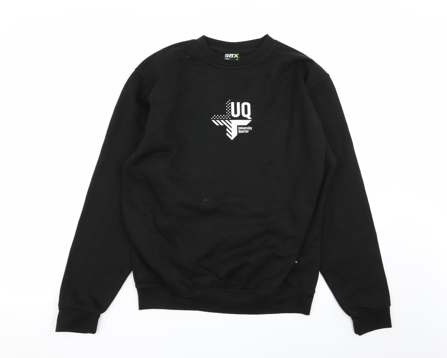 RTX Mens Black   Pullover Jumper Size M