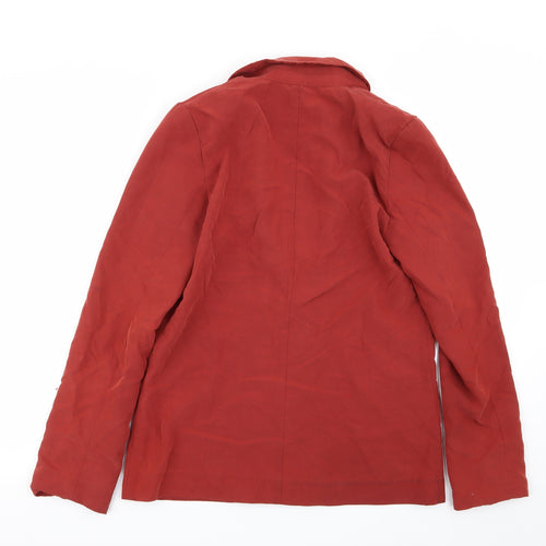 aggi Womens Red   Jacket Blazer Size 8