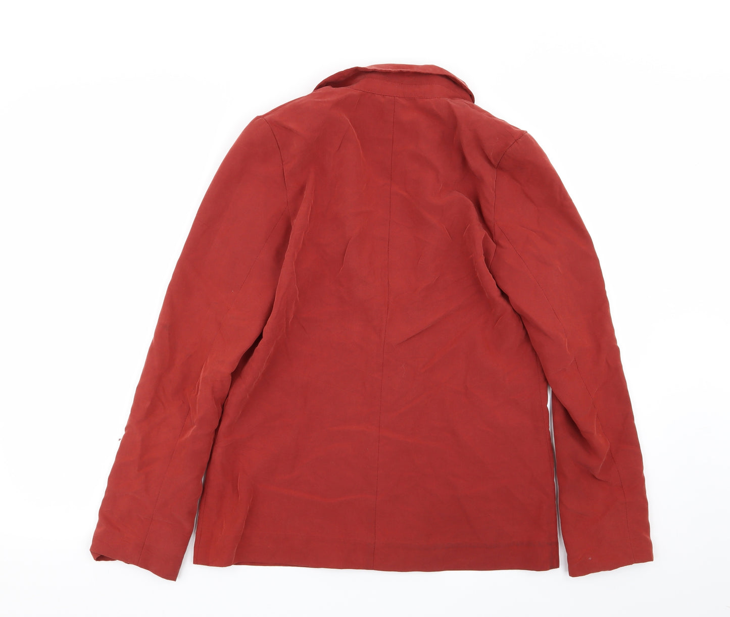 aggi Womens Red   Jacket Blazer Size 8