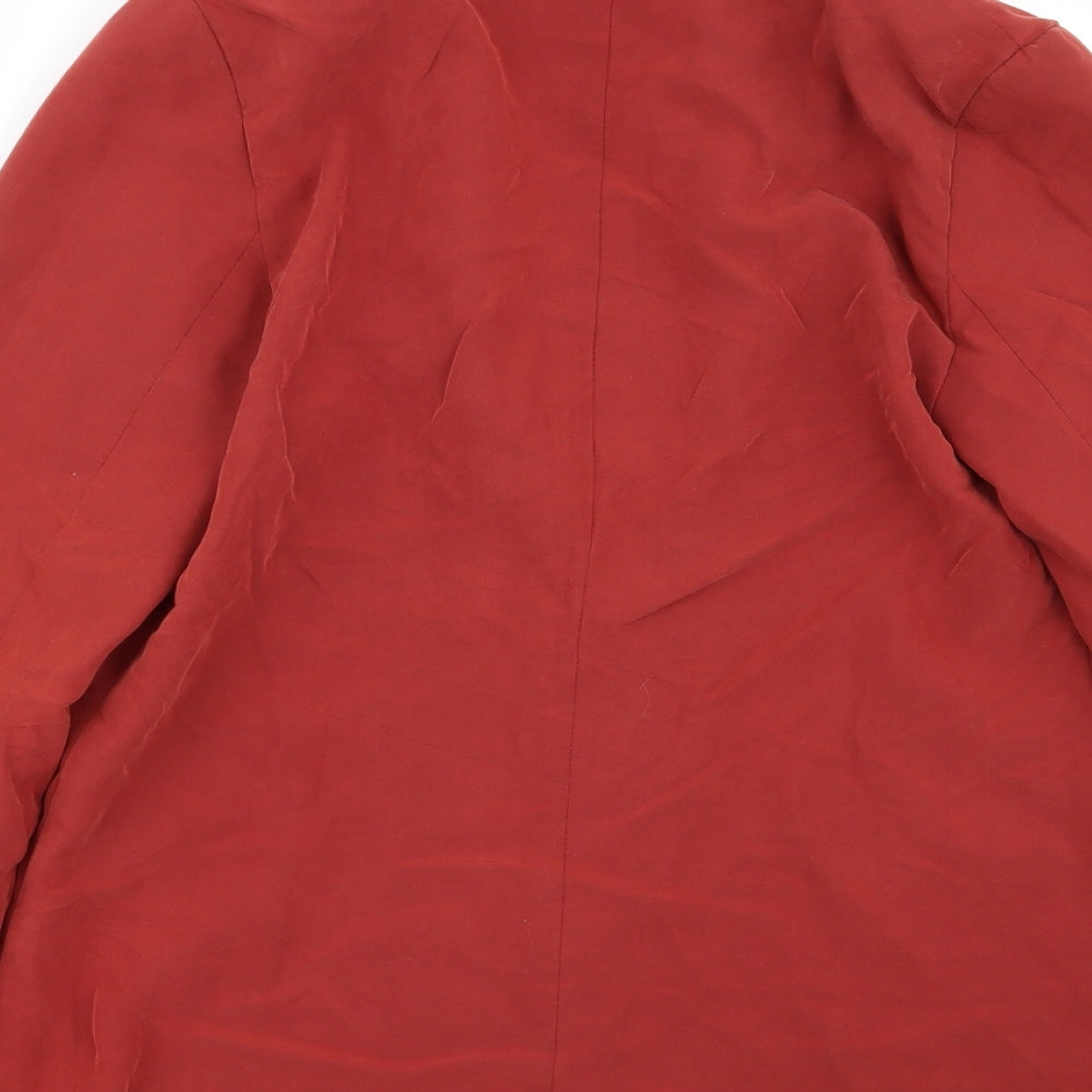 aggi Womens Red   Jacket Blazer Size 8
