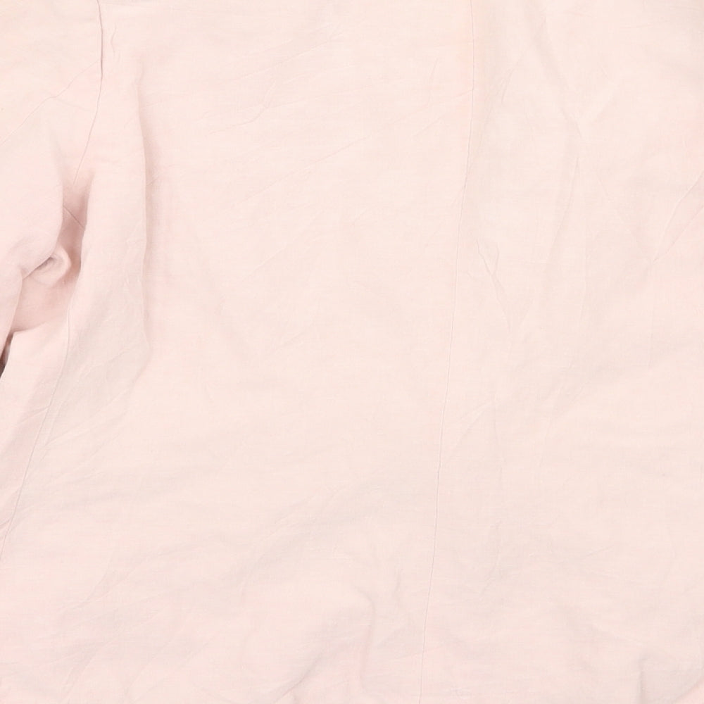 M&S Womens Pink   Jacket Blazer Size 12