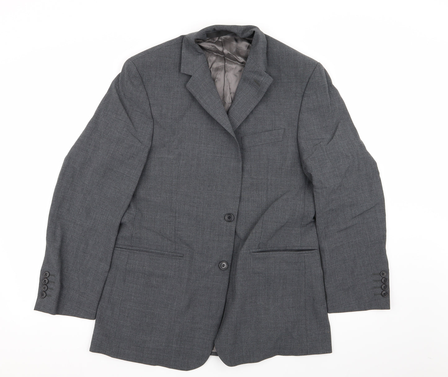 M&S Mens Grey   Jacket Blazer Size 40