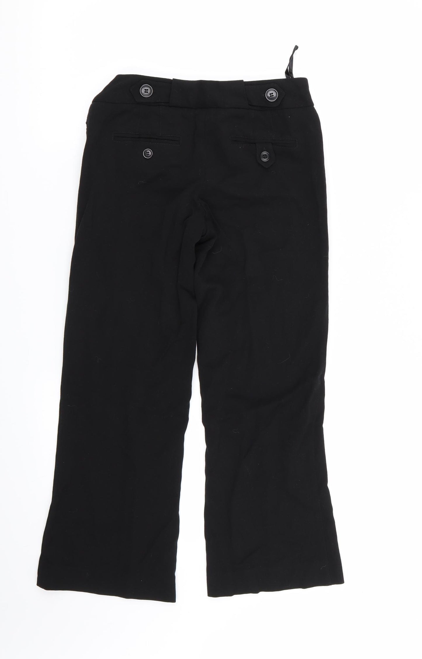 Banner Womens Black   Capri Trousers Size 26 in L25 in