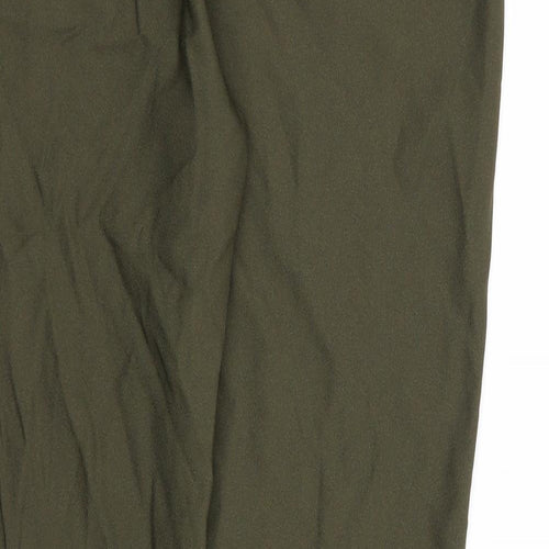 by very Womens Green   Trousers  Size 8 L28 in - Stretch waistband