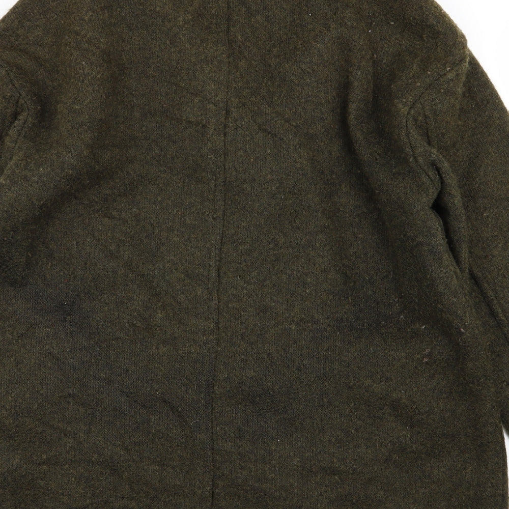 Fat Face Womens Green   Overcoat Coat Size 12