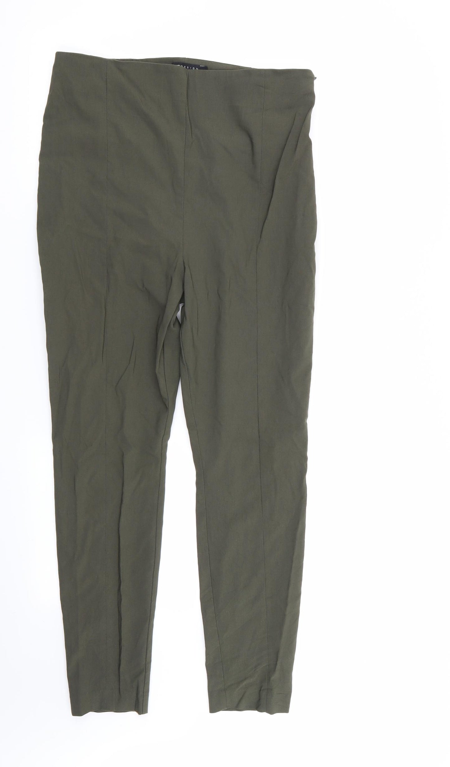 ASOS Womens Green   Trousers  Size 14 L27 in