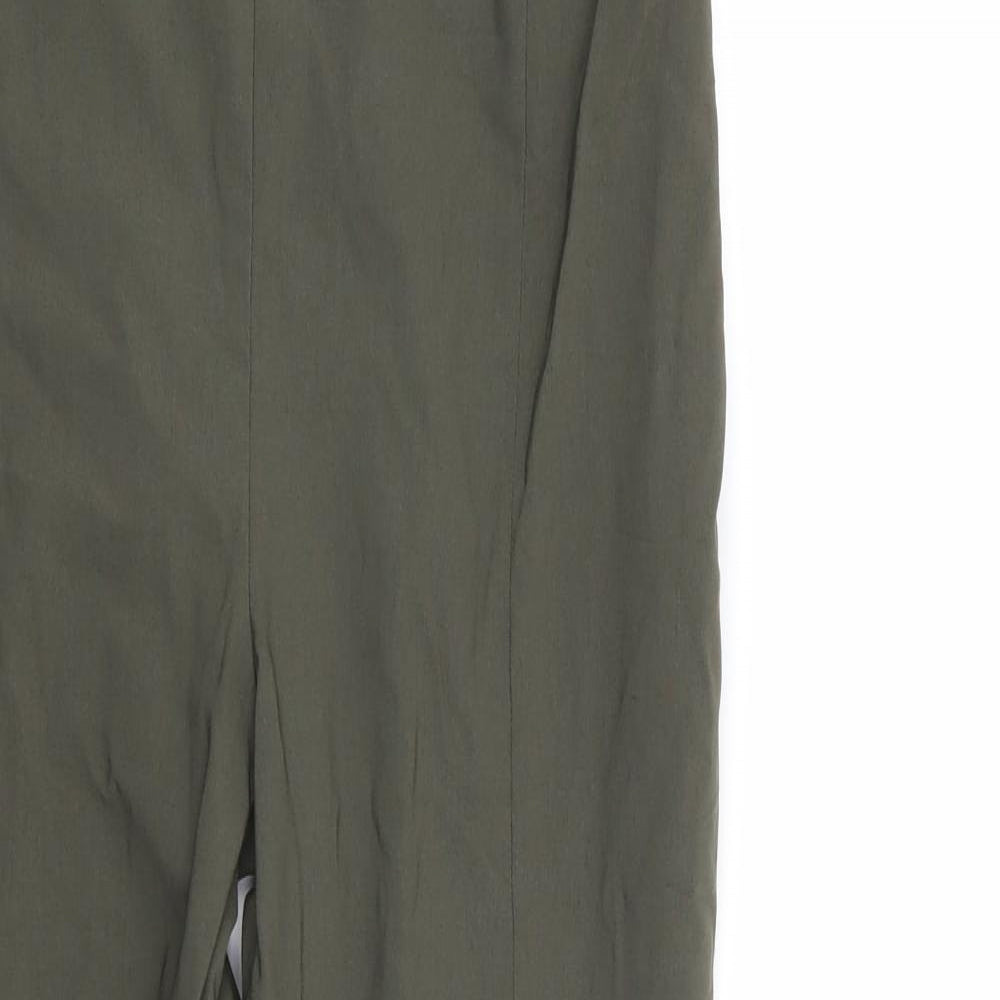 ASOS Womens Green   Trousers  Size 14 L27 in