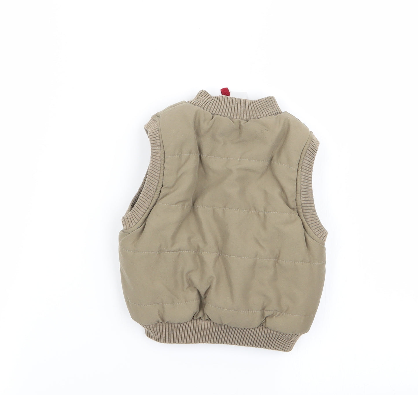 adams kids Boys Green   Gilet Coat Size 6-9 Months