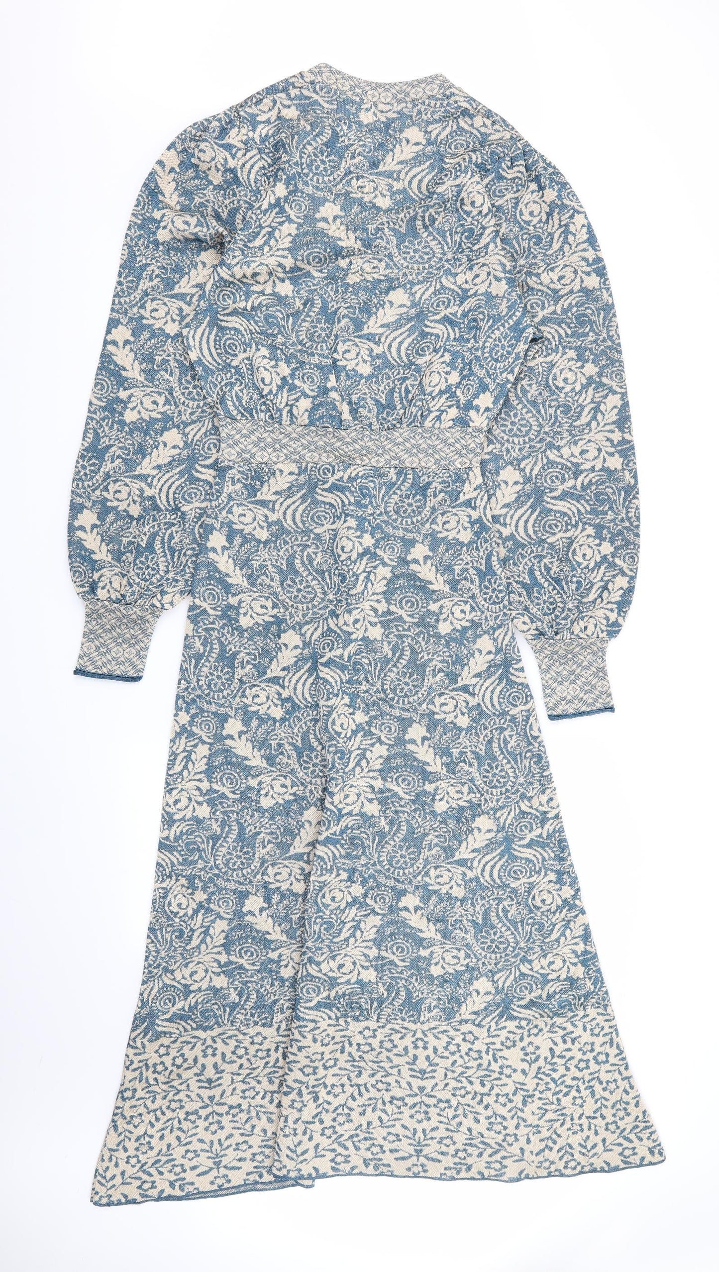 Zara Womens Multicoloured Floral  Fit & Flare  Size S