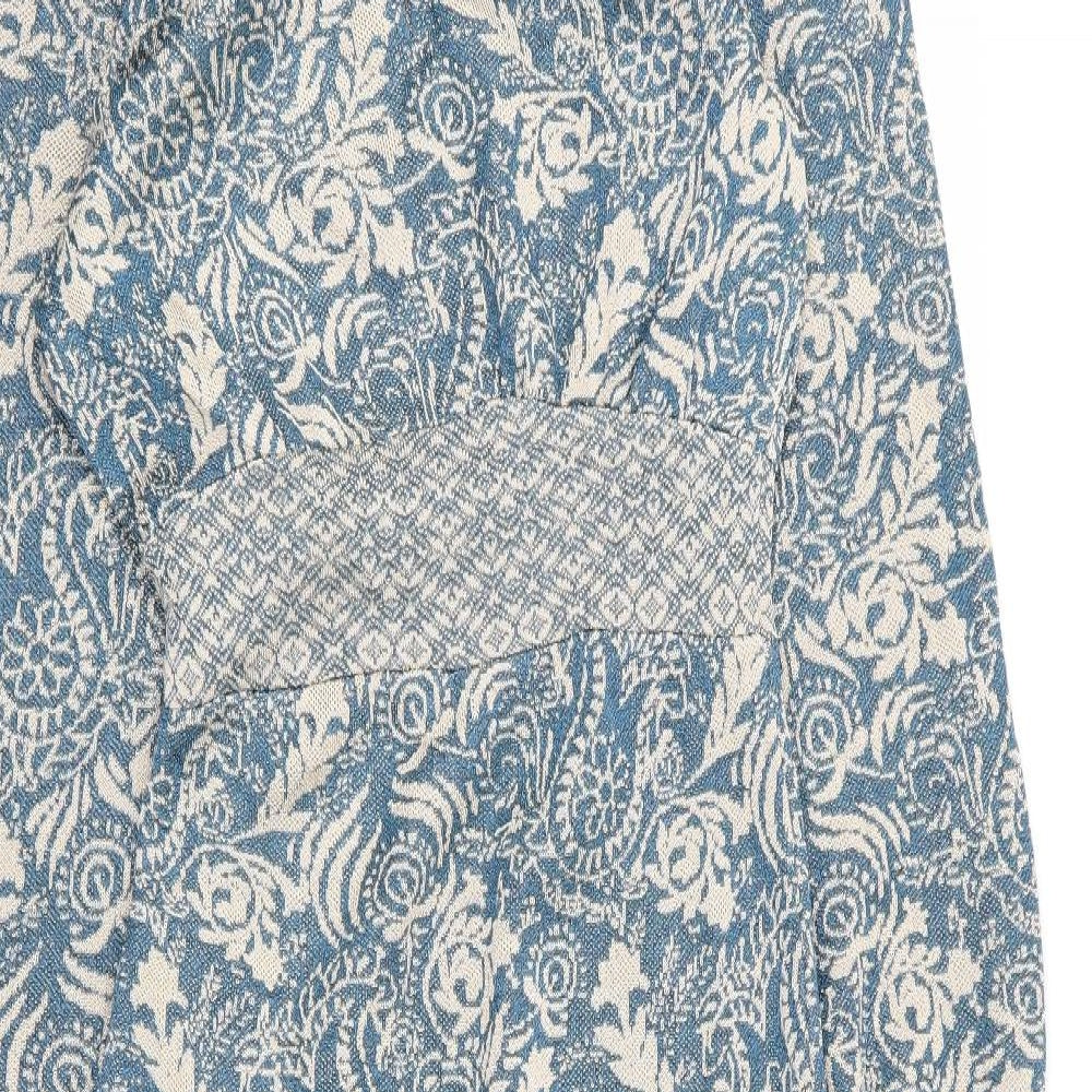 Zara Womens Multicoloured Floral  Fit & Flare  Size S