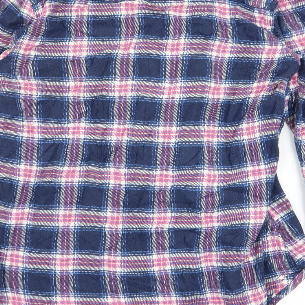 Abercrombie & Fitch Girls Multicoloured Check  Basic Button-Up Size L